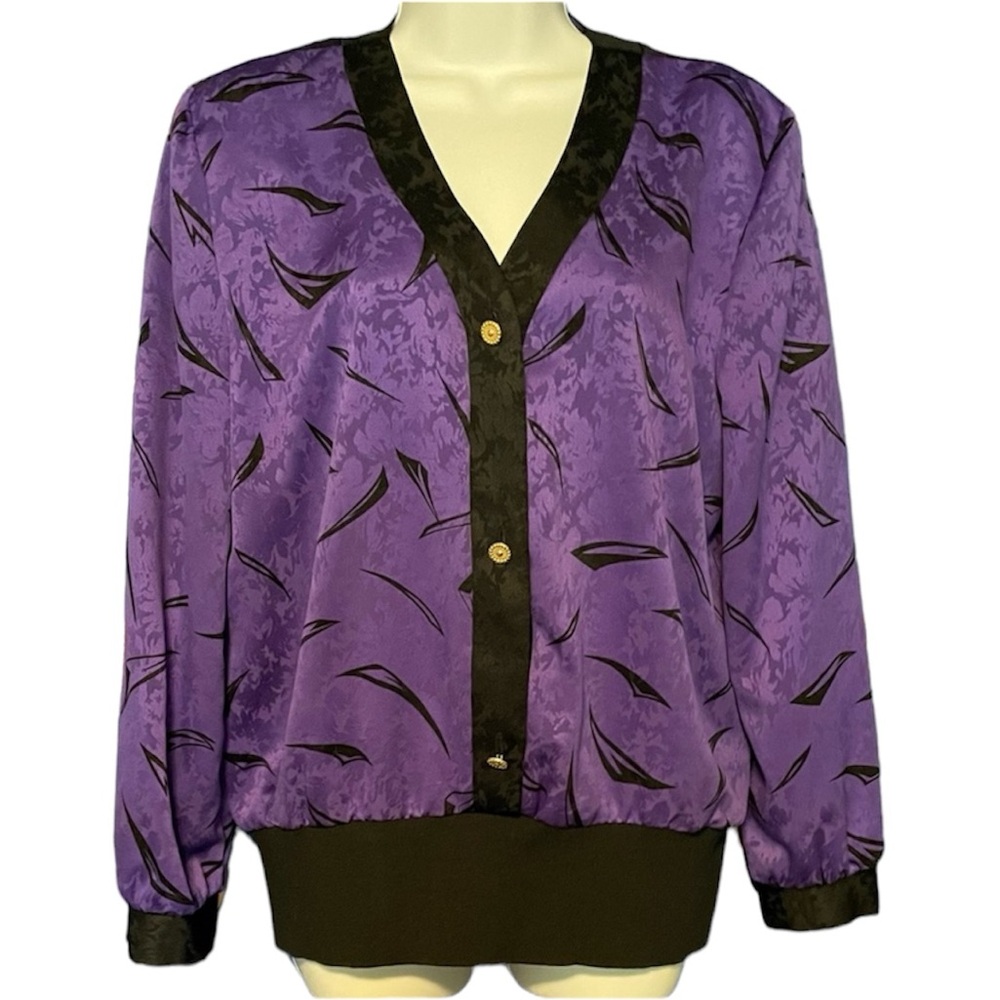 80s vintage Lindor blouse